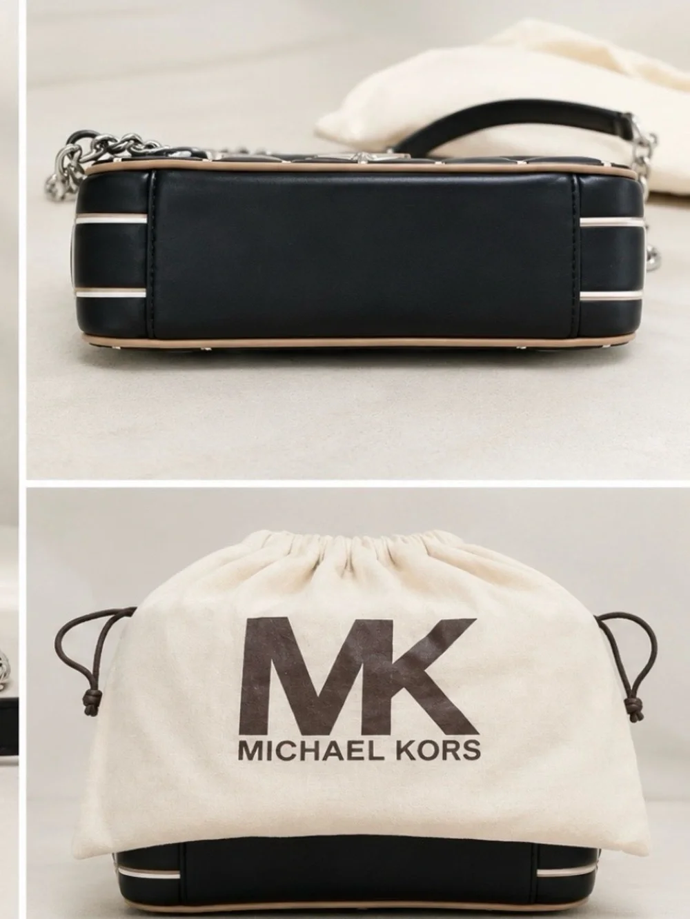 Michael Kors “Soho” Large Quilted Leather Shoulder Bag NWT